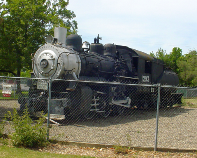 SP 1293 on display in Tracy, California