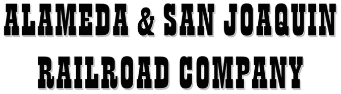 Alameda and San Joaquin Railroad Logo