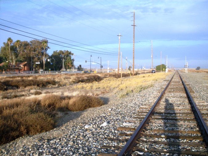 Bethany, California depot site (photo)