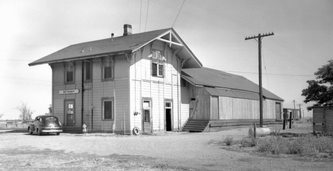Southern Pacific depot at Bethany, Calif. (Photo)