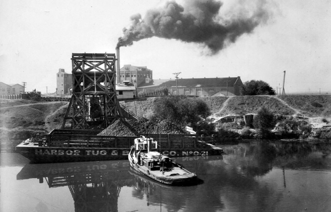 Holly Sugar (Sugar Cut, Tracy CA, Circa 1930s Photo)