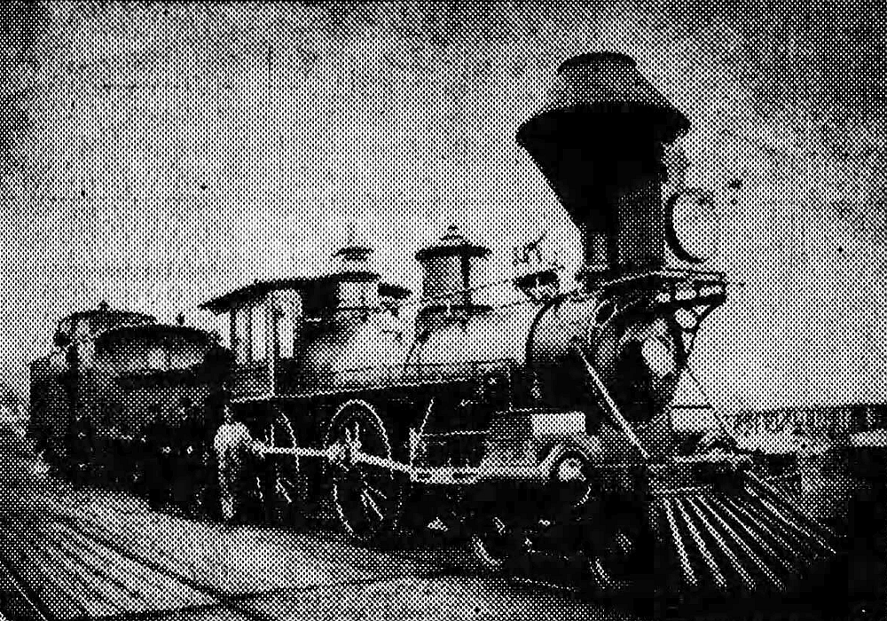 C.P. Huntington Steam Locomotive (Photo)